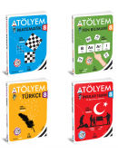 8 Sınıf Matematik Fen Türkçe Sosyal Akıllı Atölyem Seti 4 Kitap 